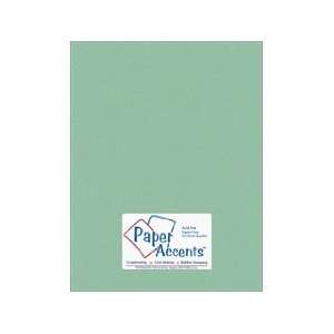  Paper Accents Glossy 8.5x11 Metallic Mint  12pt 25 Pack 