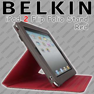 BELKIN Leather Flip Folio Stand Case for Apple iPad 2  