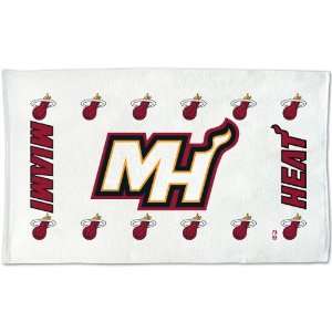   Sports Miami Heat Official Nba Playoffs Bench Towel 24 X 42 Sports