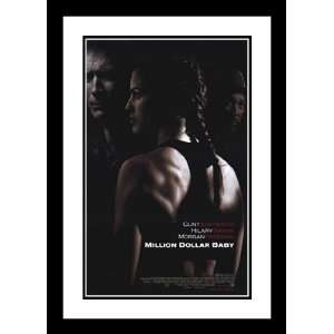  Million Dollar Baby 32x45 Framed and Double Matted Movie 