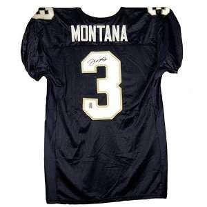  Joe Montana Autographed Jersey  Details: Notre Dame 