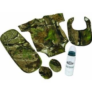 Rivers Edge 5 Piece Real Tree APG Camouflage Baby Gift Set For The 