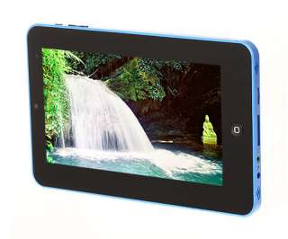 NEW Blue 7 Inch MID Android 2.2 Touchscreen Tablet PC 4GB Netbook PDA