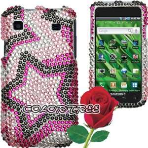   SAMSUNG Galaxy S VIBRANT T959 (T Mobile)   Bling Twin Stars Crystal