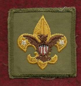 VINTAGE BOY SCOUT   TENDERFOOT PATCH  