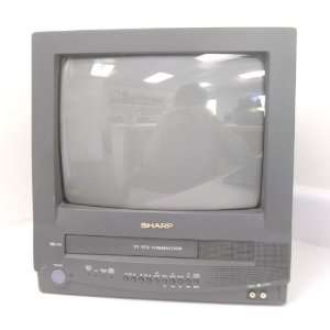  Sharp 13VT N100 13 Color Television TV VCR combo Unit Video 