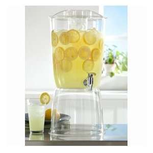 Gallon Beverage Dispenser with Ice Core & Stand  Kitchen 
