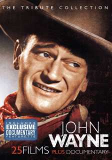 JOHN WAYNE TRIBUTE COLLECTION New Sealed 4 DVD 25 Films 683904524225 