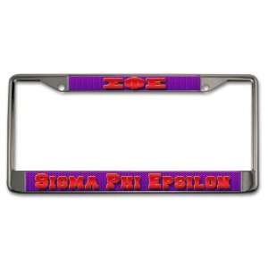  Sigma Phi Epsilon License Plate Frame 