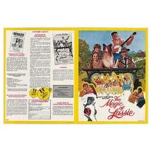  Magic of Lassie Original Movie Poster, 10.5 x 14 (1978 