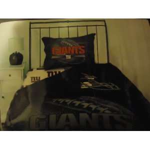  NFL*NEW YORK GIANTS NORTHWEST TWIN SIZE BEDDING BAG BED 