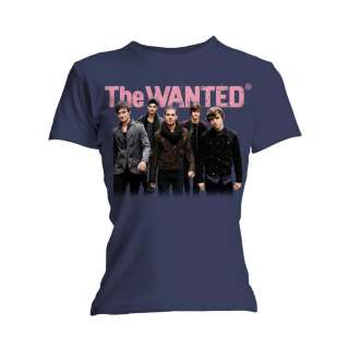 The Wanted Group Photo Skinny T Shirt NEW  