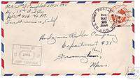 1944 censored soldier’s mail, WW2, APO 956 Oahu, Hawaii  