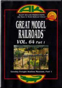 Great Model Railroads Allen Keller Vol 64 DVD NEW  
