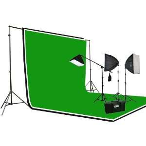   Video Photography Studio Lighting Kit H604SB2 69BWG: Camera & Photo