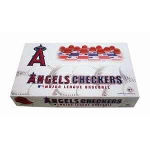  MLB Los Angeles of Anaheim Angels Checker Set: Home 