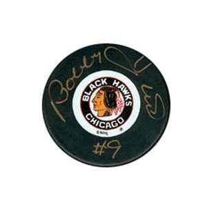   Bobby Hull Autographed Chicago Blackhawks Hockey Puck: Everything Else