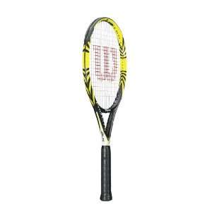 Wilson Pro Lite BLX Unstrung Tennis Racquet (Yellow/Black):  