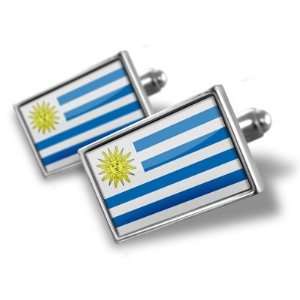  Cufflinks Uruguay Flag   Hand Made Cuff Links A MANS 