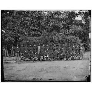    Bealeton,Virginia. Company D,93d New York Infantry