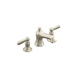  Bancroft Double Handle Widespread Bathroom Faucet Brushed 