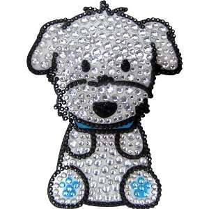  Maltese Dog   Love Your Breed Rhinestone Stickers Cell 