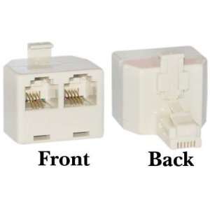  RJ11, 6P4C (Straight) T Adaptor. Phone Adaptors, Phone 