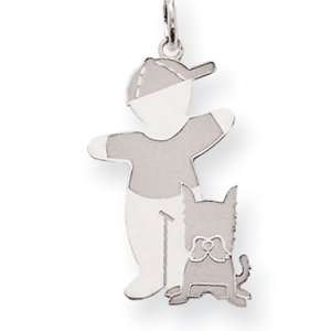  Sterling Silver Woof Cuddle Charm West Coast Jewelry 