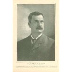  1901 Print New York Governor Benjamin B Odell Everything 