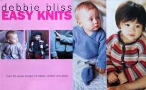 Debbie Bliss EASY KNITS Knitting Book babies kids adult  
