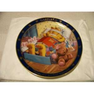  Garfield Collector Plate Sleep the Perfect Exercise 