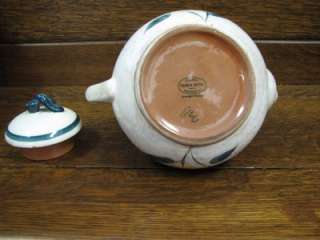 Stangl Pottery Garden Flower Teapot  