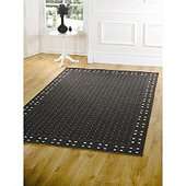 Rugs with Flair Florence Trinity Black Contemporary Rug/Runner   120cm 