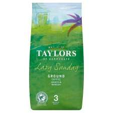 taylors lazy sunday coffee 227g any 2 for £ 6 00 valid until 3 7 2012 