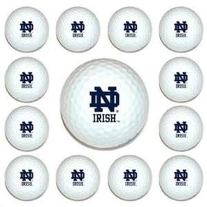   Notre Dame Fighting Irish Dozen Pack Golf Balls New: Sports & Outdoors