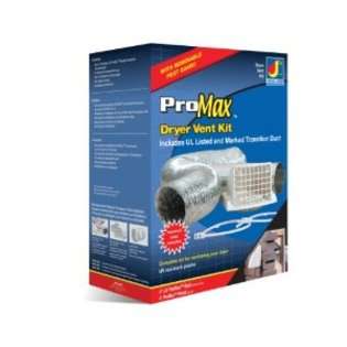 Dundas Jafine TD48PMKZW6 ProMax Dryer Vent Kit, White 