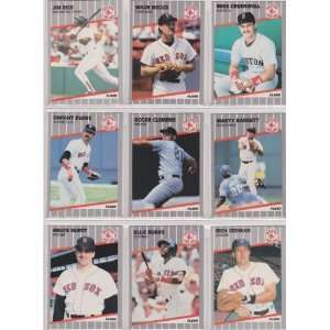  Boston Red Sox 1989 Fleer Baseball Team Set (Wade Boggs 