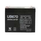 Upg 86454 Battery Sealed Lead Acid Ub670