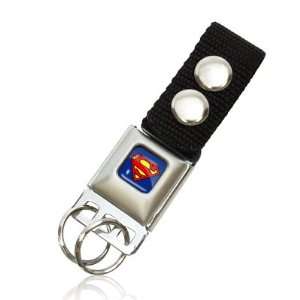  Superman Seatbelt Buckle Key Chain Automotive