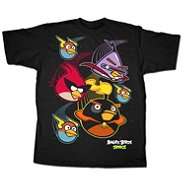 Angry Birds Boys Angry Birds T Shirt   Space 