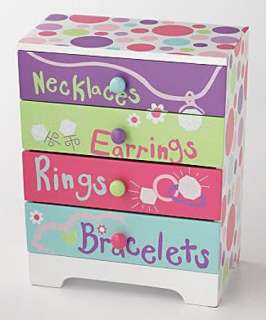 Pretty Painted Girls Wooden Jewelry Boxes, 3 Styles  