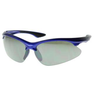   90 Semi Rimless Half Frame Sports Sunglasses UV400 Golf/Cycling  