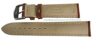   Waterproof Leather Hadley Roma Watch Band Strap fits TAG Heuer  