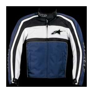 Alpinestars Stella T Dyno Jacket , Color Blue, Size Lg 