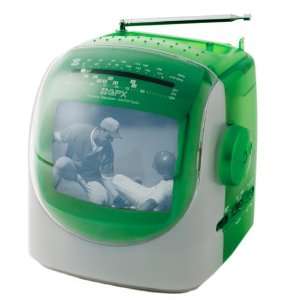  GPX TVP2CT 5 Black & White TV (Green) Electronics