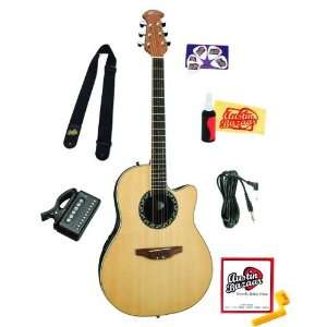  Ovation Applause Series AE128 4 Acoustic Electric Guitar 