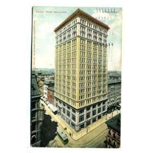    Union Trust Building Postcard Cincinnati Ohio 1910 