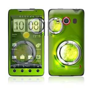  HTC Evo 4G Skin Decal Sticker   Push the Button 