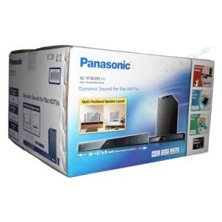 NEW 2012 Panasonic SC HTB350 SoundBar Home Theater System Wireless 