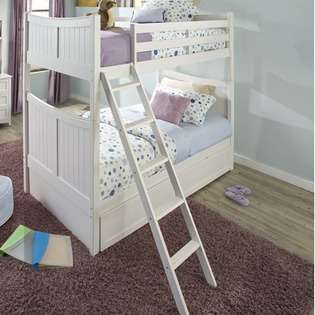  School House Taylor Bunk Bed in Chocolate   Size Twin 